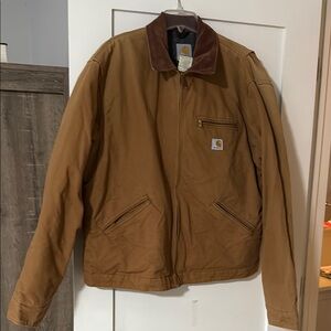 Carhartt Duck Brown Detroit Jacket